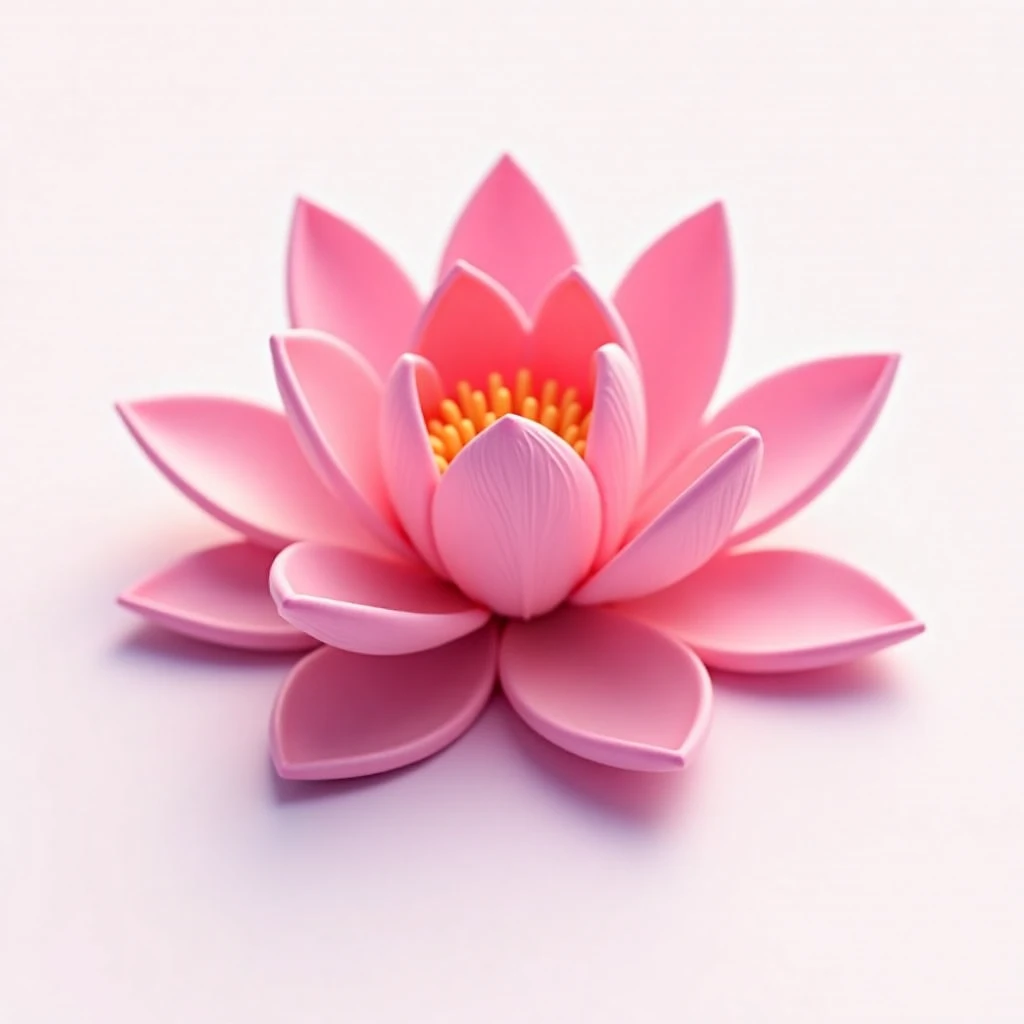 A pink waterlily 