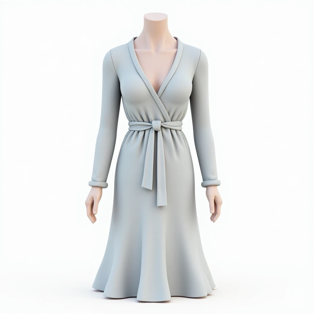 elsa wrap dress